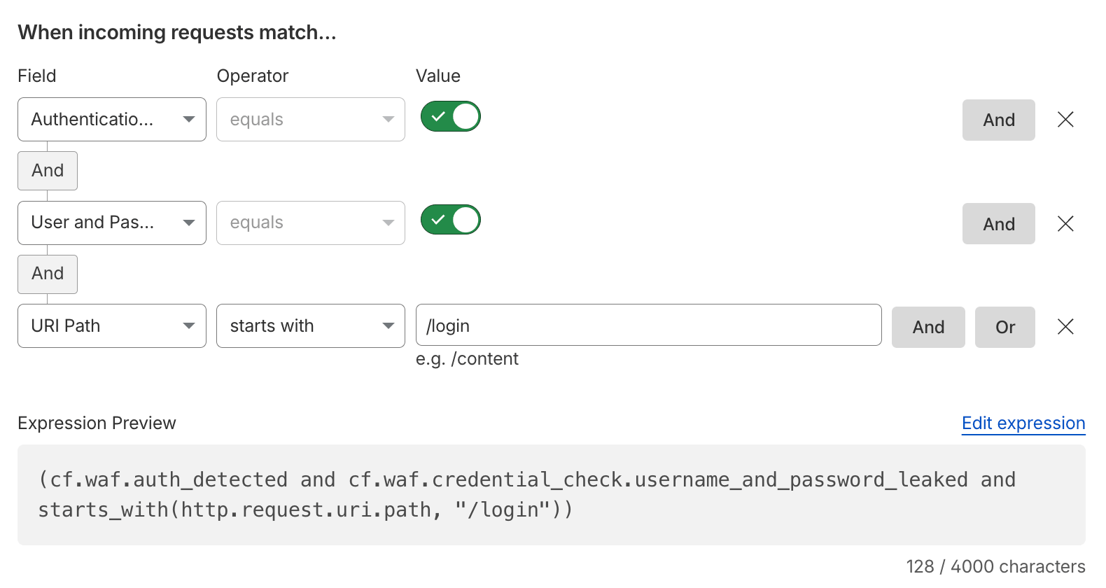 customer-rules-mitigate-authentication-requests